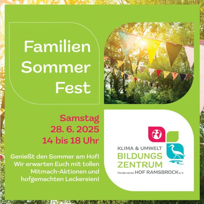 Ankündigung zum Sommerfest 2025