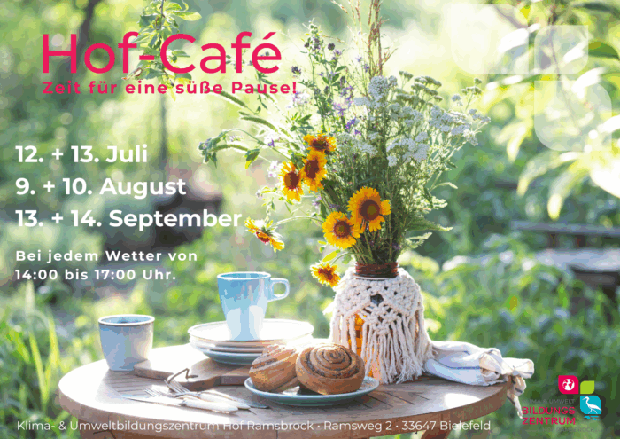 Ankündigung zum Hof-Cafe